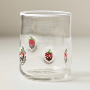 ♦️NWT Anthropology Hand Blown Icon Juice, Whiskey, hiball glass